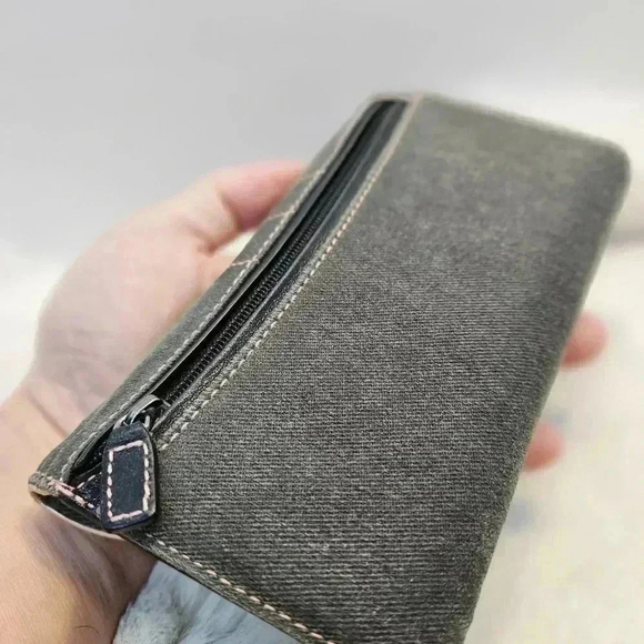 Dior Saddle Denim long wallet - Picture 7 of 15